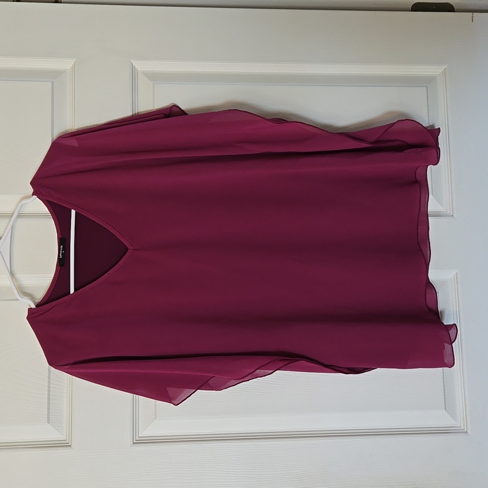 Beautiful Magenta Blouse Size XL